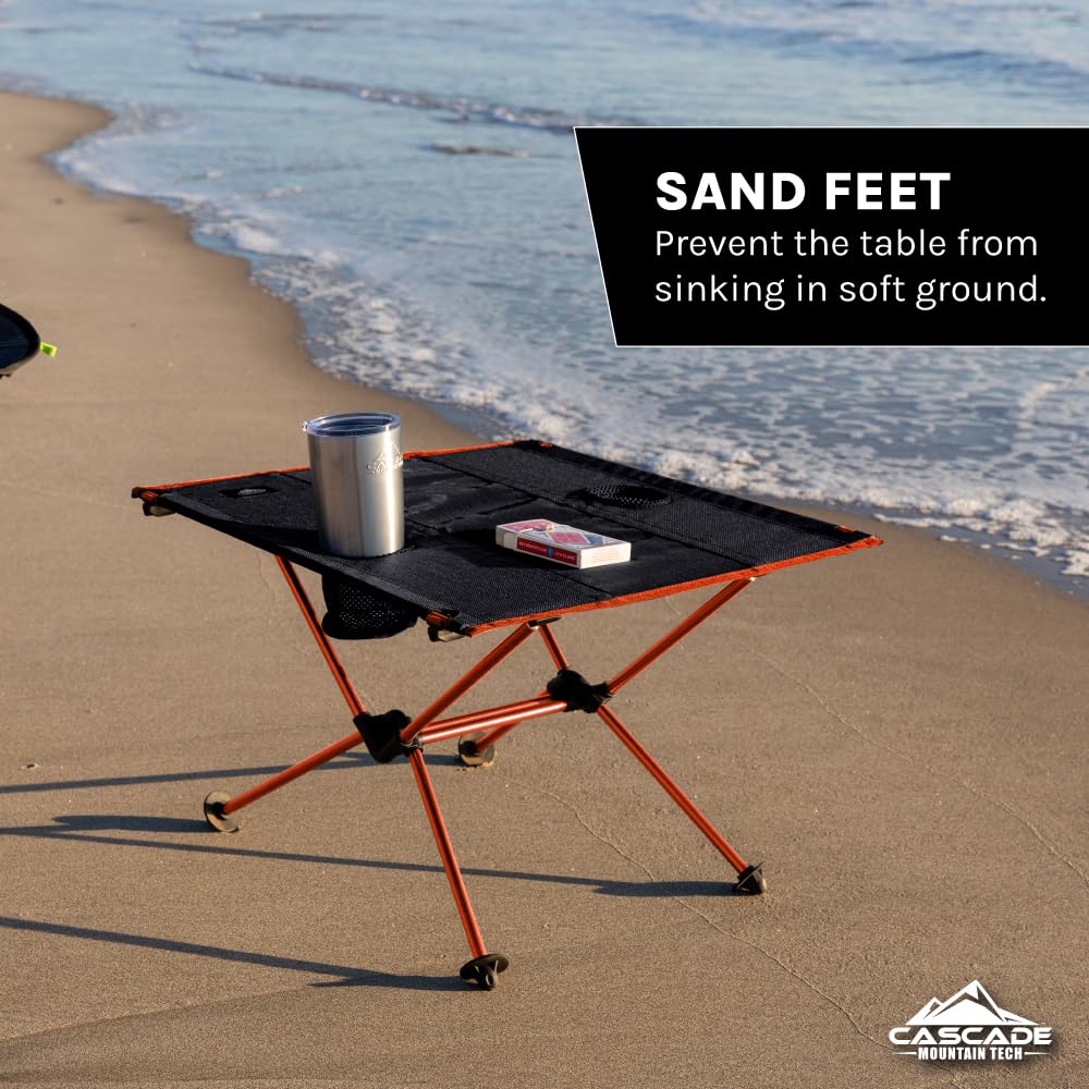 Amazon.com : Cascade Mountain Tech Ultralight Camp Table